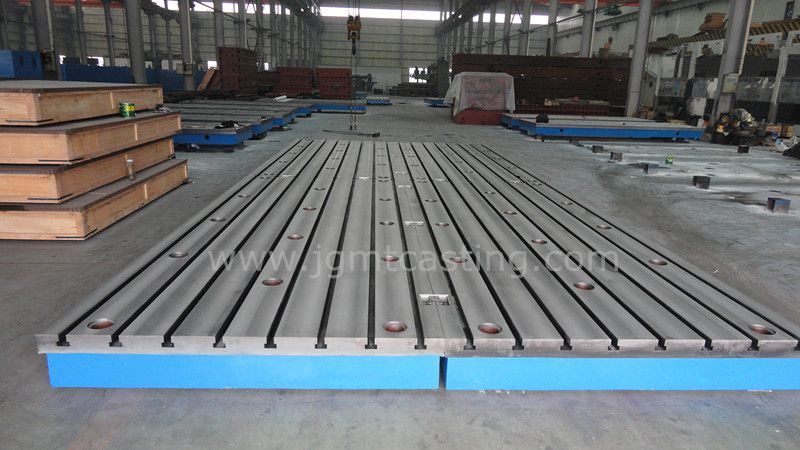 Cast Iron T-slot Floor Plates