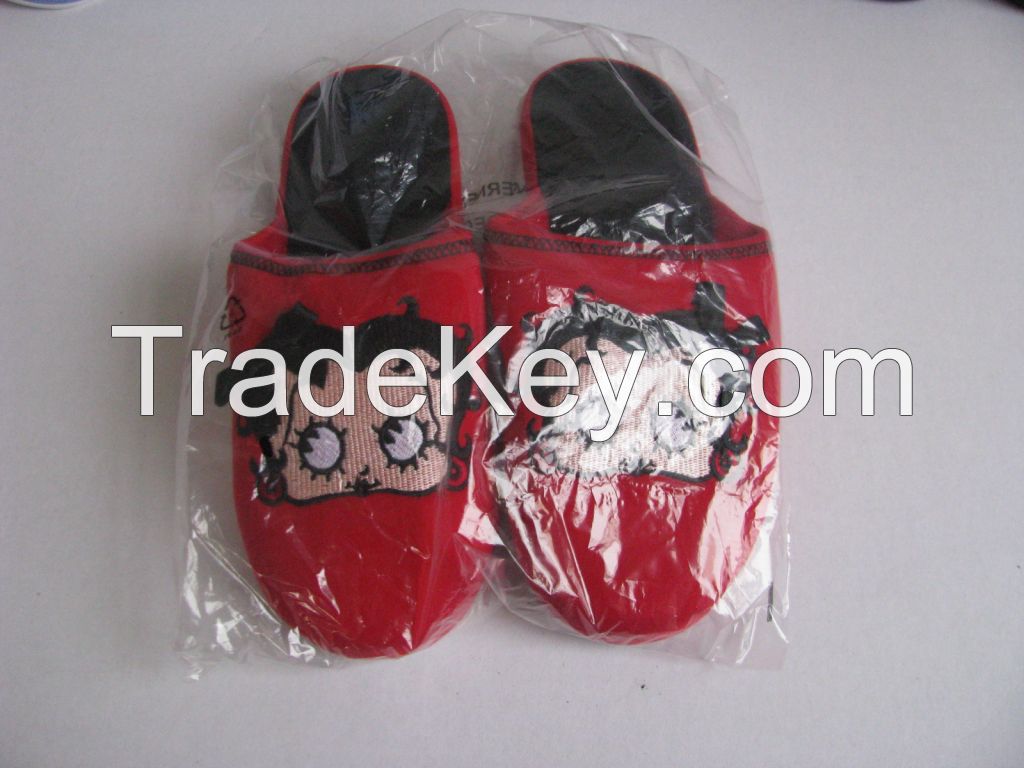 Lovely children indoor slippers, 2014 new winter style