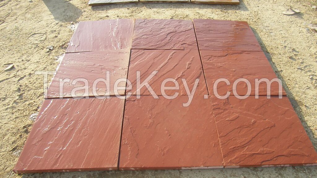 Agra Red Sandstone tiles