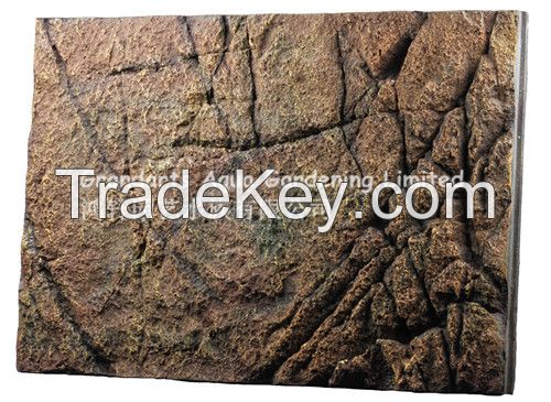 aquarium background board, PU 3D background for fish tank terrarium tank