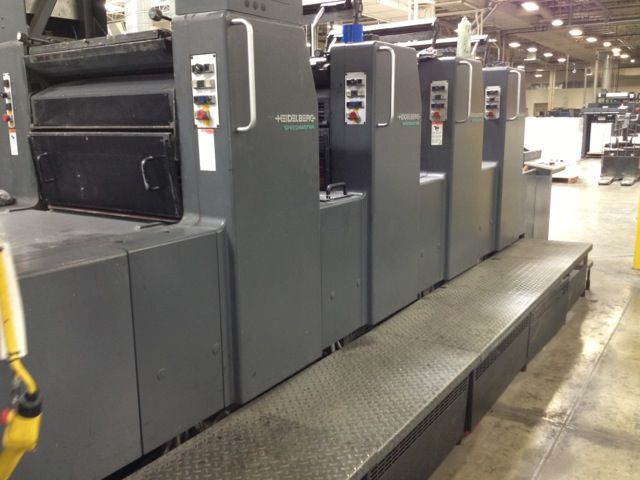 Used Heidelberg SM 74 Offset printing machine