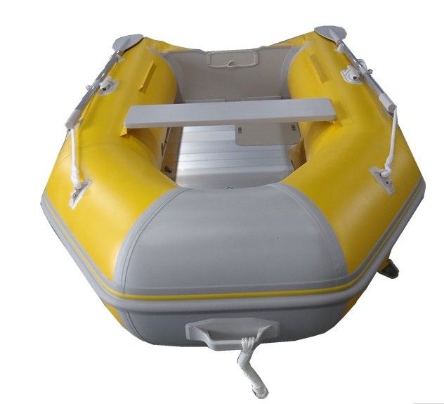 Five Person Inflatable Sport Boat 3.6m Aluminum Floor PVC Foldable Boat Outboard Motor
