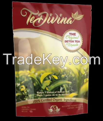 TeDivina - Slimming Detox Tea 12 Essential Herbs