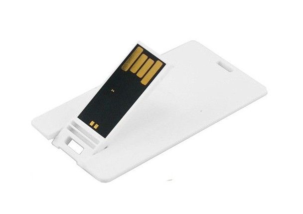 Mini Card USB flash drive with custom color print