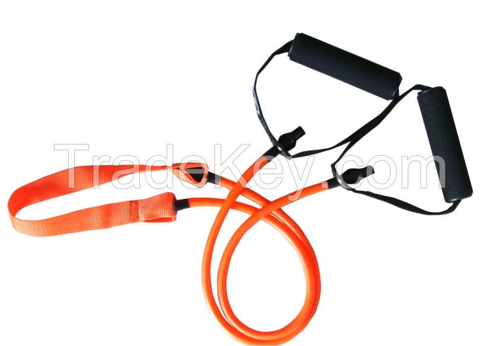 resistance band for fitness exercise with middle wolven