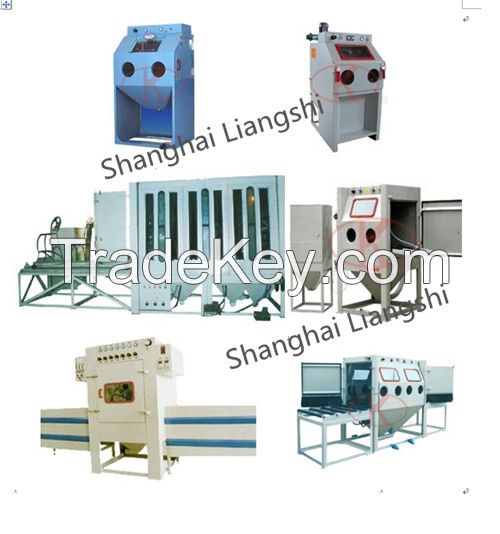 Sand blasting equipment, shot blaster-suction feed dry/wet  type