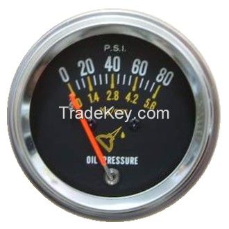 Auto Mechanical Oil Pressure Gauge 80 psi/5.6 bar