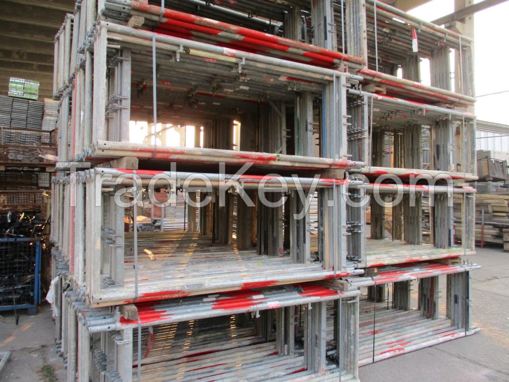 1000sqm Used Plettac SL 70 frame scaffolding