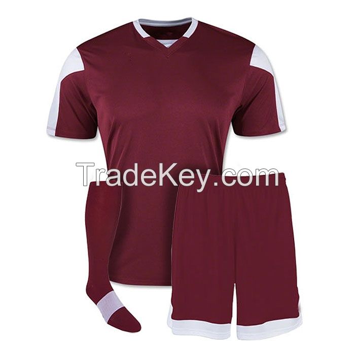 Customized Sublimated Soccer Set / Kit Soccer Uniform Jersey Short