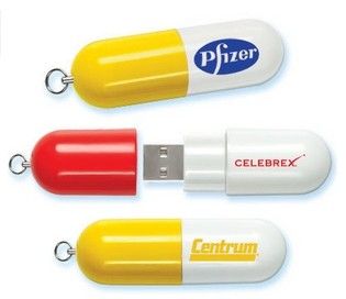 usb flash drive disk pill for business promotional gift