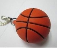 good advertising gift silicon basketball usb flash drive disk portable storage business gift