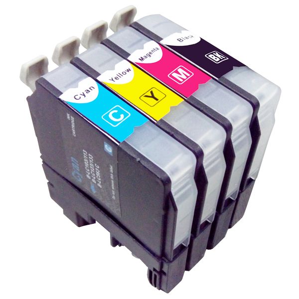 LC123, LC127, LC125 BK/C/M/Y  ink cartridge compatible for brother MFC-J4410DW/J4510DW/J4610DW/J4710DW/DCP-J4110DW printer