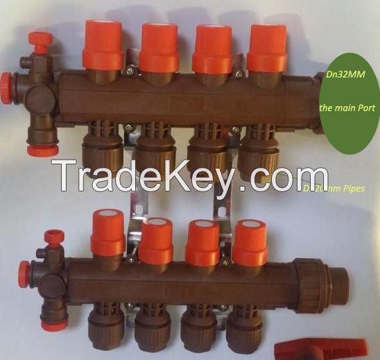 PEX Tubing Manifolds and Radiant Manifolds for Radiant Heating
