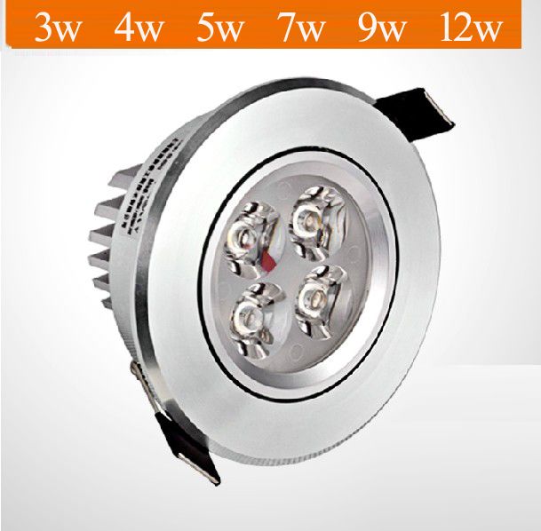 Factory orders 3w 4w 5w 7w 9w 12w 15w 18w LED Ceiling Light led downlight lamp LED Spotlights