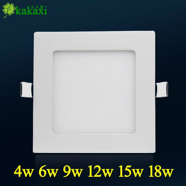 3w 4w 6w 9w 12w 15w 18w 20w square Ultra thin mini led panel light 2835 led ceiling lamp