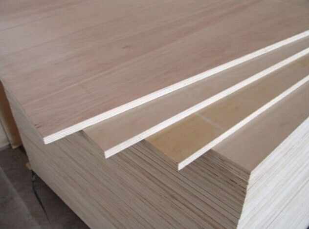 Okume F/B plywood, Poplar core, hardwood core, 1220x2440mm