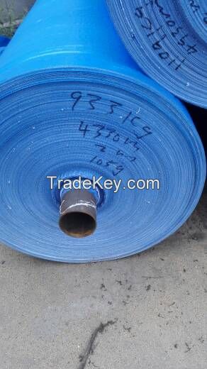 Sell 50gram --280gram/m2 blue/blue pe tarpaulin