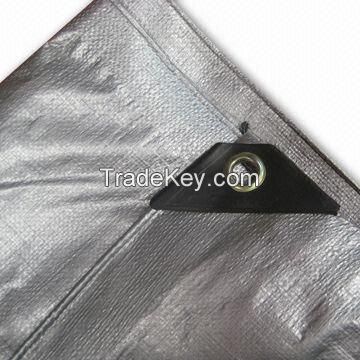 Sell Silver color PE waterproof tarpaulin , tarpaulin cover