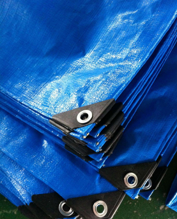 60-260g Blue/Blue, Brown, braun color PE waterproof tarpaulin , Rain cover