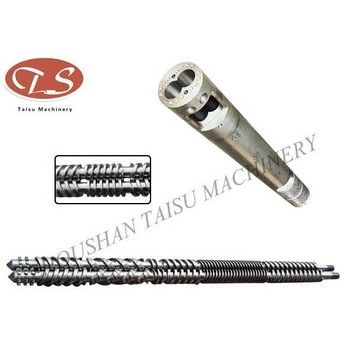 parallel twin screw and barrel for plastic machine