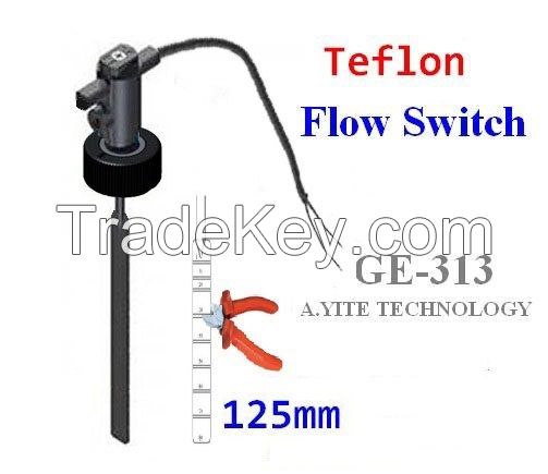 GE-313 Teflon Plastic Paddle Flow Switches