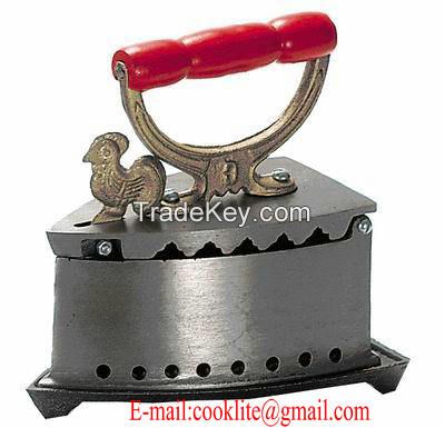 Double Rhomb Brand Charcoal Irons