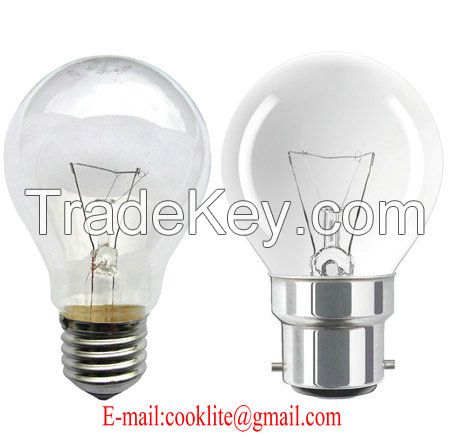 E27/B22 Incandescent Bulb, Electric Bulb