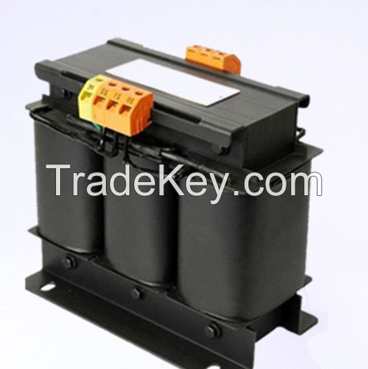 Three phase low voltage control transformer