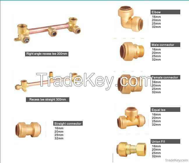 Sell Push-Fit Fittings For Pipes