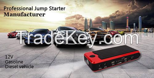 New 600A Peak Current Car Emergency Jump Starter Auto Emergency Jump Starter