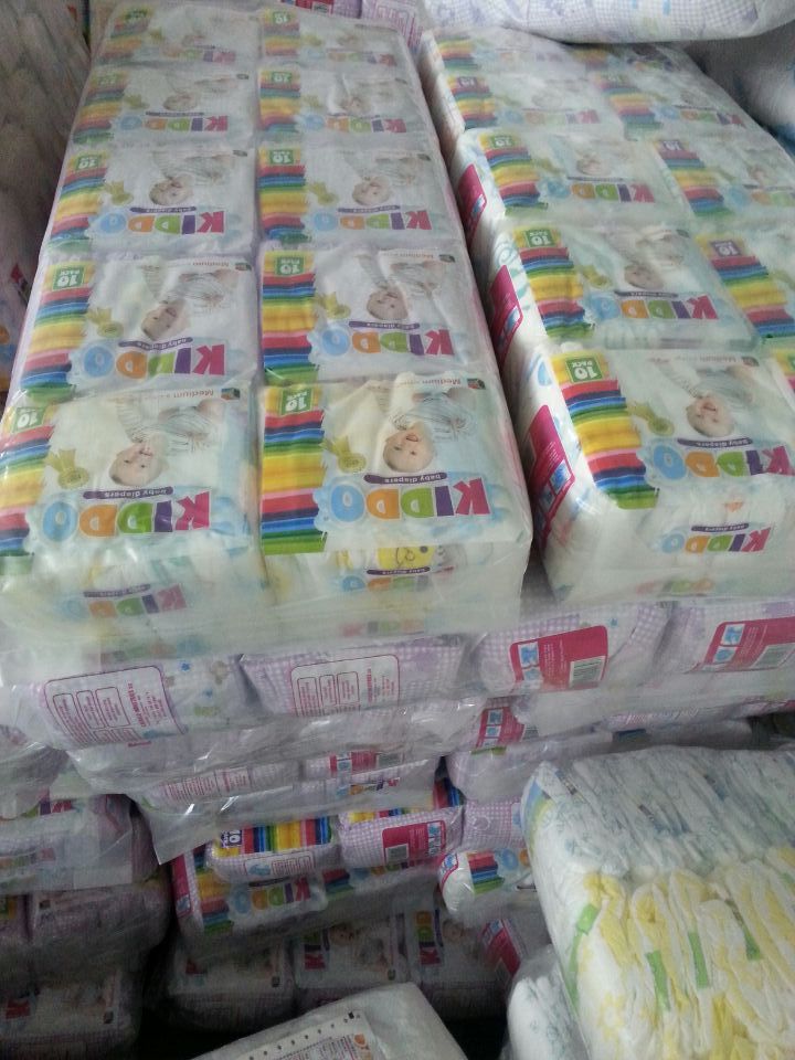 Sell B grade good quality clothlike backsheet baby  diaper 100% usable
