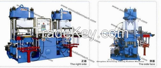 2RT Vacuum Rubber Press Machine, Vacuum Rubber Hot Forming Machine, Rubber Press Machine