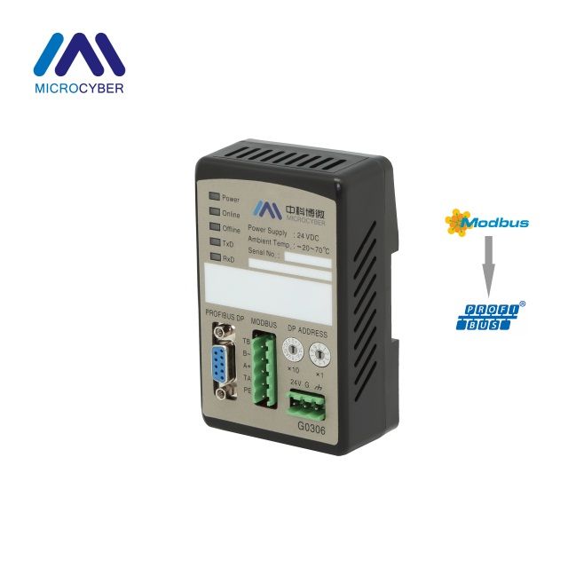 G0306 Modbus (RTU 485) Protocol to Profibus DP (Digital Only) Protocol Smart Gateway (Converter)