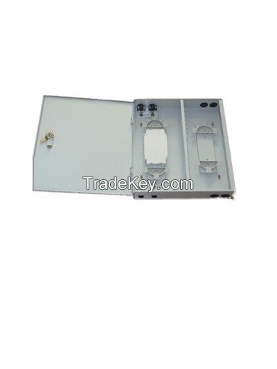 wall-mounted fiber optic distribution box