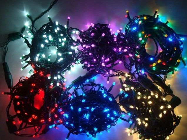 Sell Bi color LED string light 230V , connectable for outdoor use