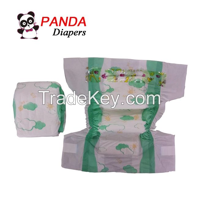 Baby Diapers with Rubber tapes PP tapes