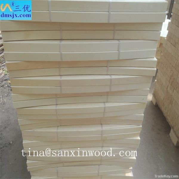 Poplar core plywood with bending bed slats