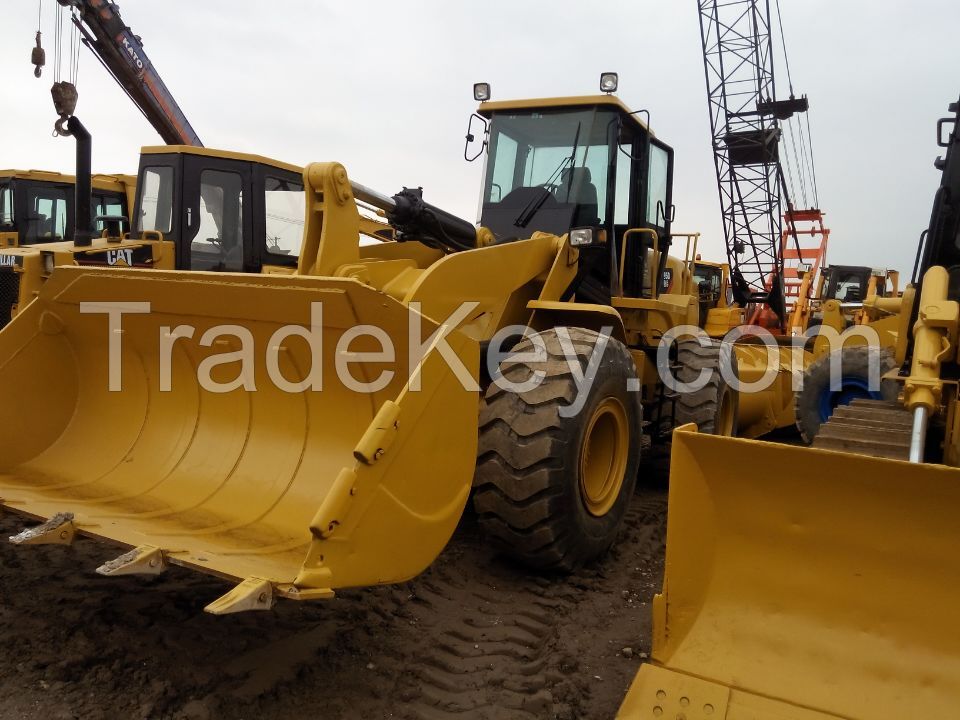 Used cheap hydraulic CAT wheel loader 950GC in good condition for sale