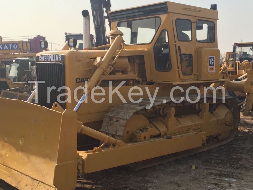 Used cheap hydraulic CAT crawler bulldozer D6D in good condition for sale