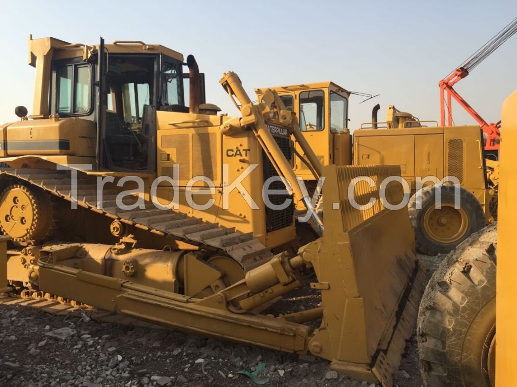 Used cheap hydraulic CAT D6H crawler bulldozer in good condition for sale
