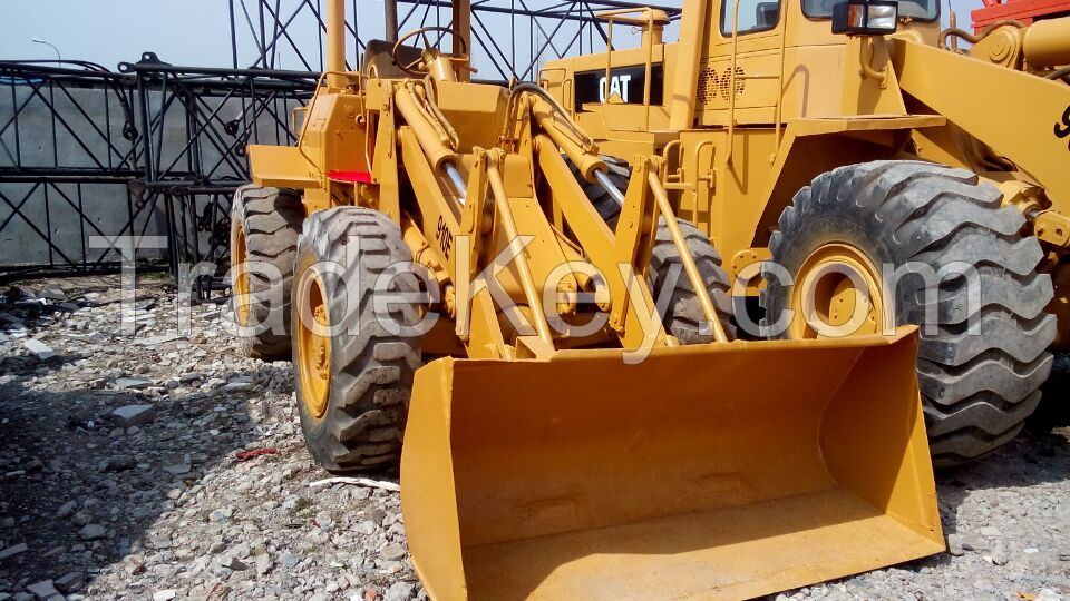 Used cheap hydraulic CAT wheel loader 910E in good condition for sale