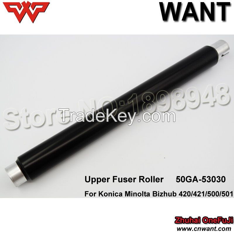 Upper Fuser Roller BH420 BH421 BH500 BH501 50GA-53030 50GE-53030 For Konica Minolta Bizhub 420/421/500/501/360 upper roller