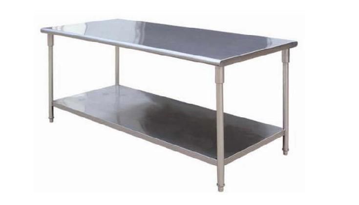 Stainless steel work table