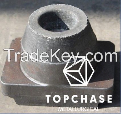 Steelmaking submerged entry nozzle (SEN)