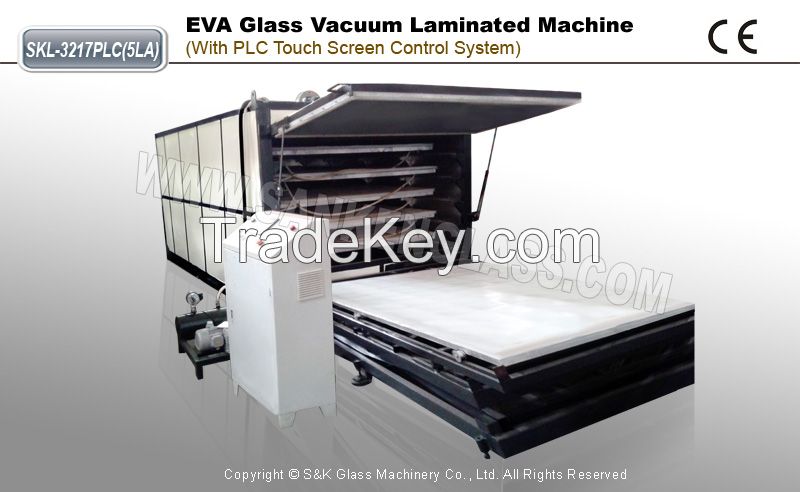 Sell EVA Laminated Glass Furnace with PLC Touch Screen