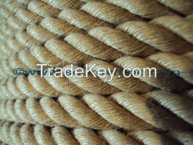 JUTE ROPE 6MM TO 80 MM FROM BANGLADESH