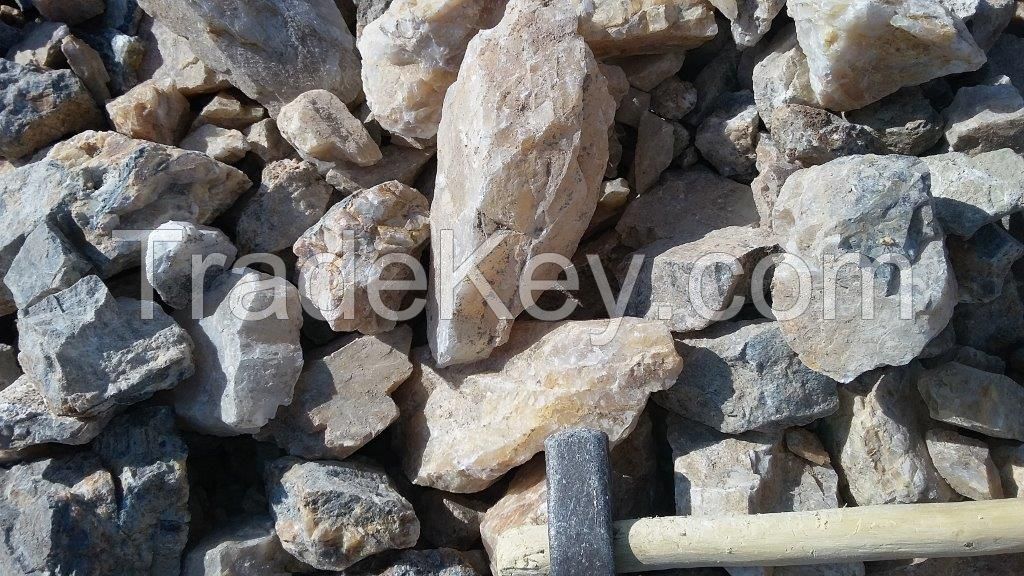 Sell fluorspar 70%, 75%and 80%, 0-10mm