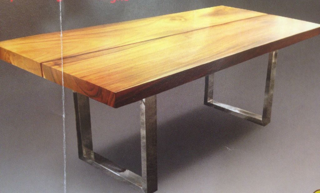 High quality teak wood slap table