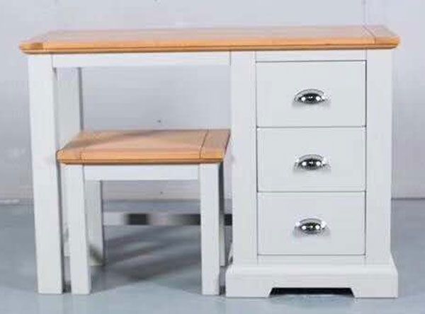 Tynedale White 3 Drawer Dressing Table