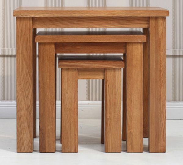 Solid Wood Nesting Tables